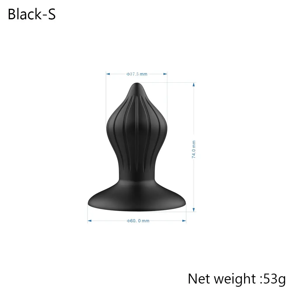 Анальний силіконовий корок LURE ME S size, фото 1