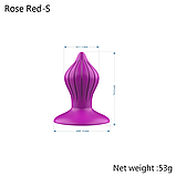 Анальний силіконовий корок LURE ME S size, фото 2