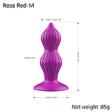 Анальний силіконовий корок LURE ME M size, фото 2