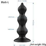 Анальний силіконовий корок LURE ME L size, фото 2