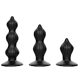 Анальний силіконовий корок LURE ME L size, фото 3