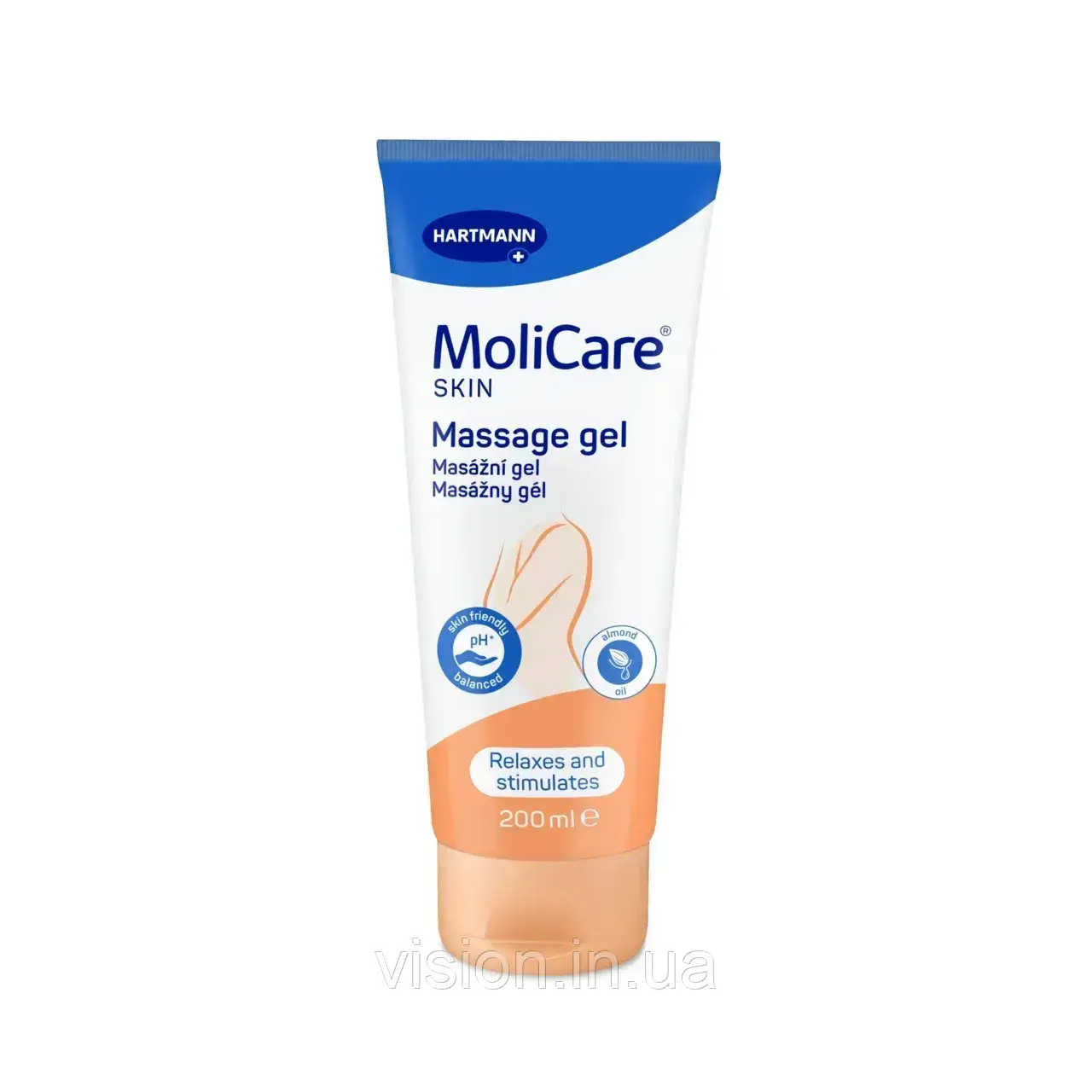 Масажний гель Molicare skin 200мл (995031) / Молікар Скін, фото 1