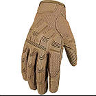 Рукавиці літні повнополі прорезинені, койот