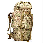 Тактичний великий армійський рюкзак 75 л мультикам