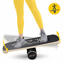 Балансувальна дошка (балансборд) 4FIZJO Balance Board 4FJ0297 Poland, фото 3