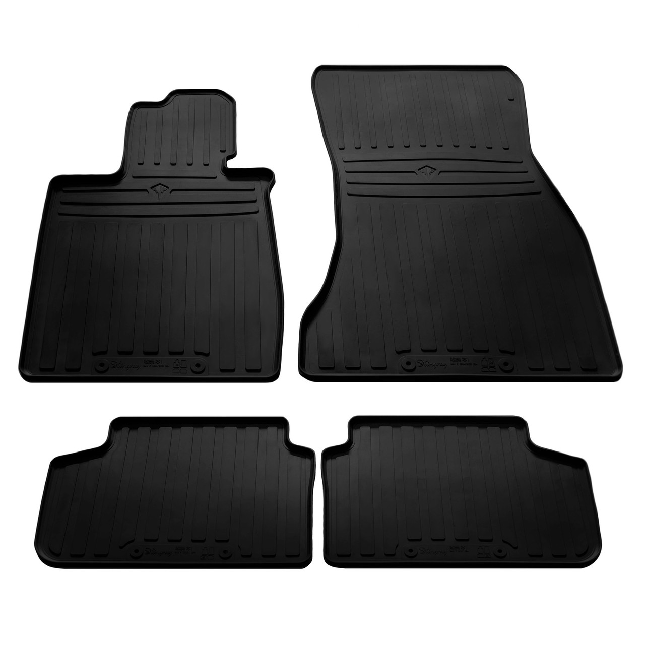 Гумові килимки (4 шт Stingray Premium) для BMW 7 серія G11/G12
