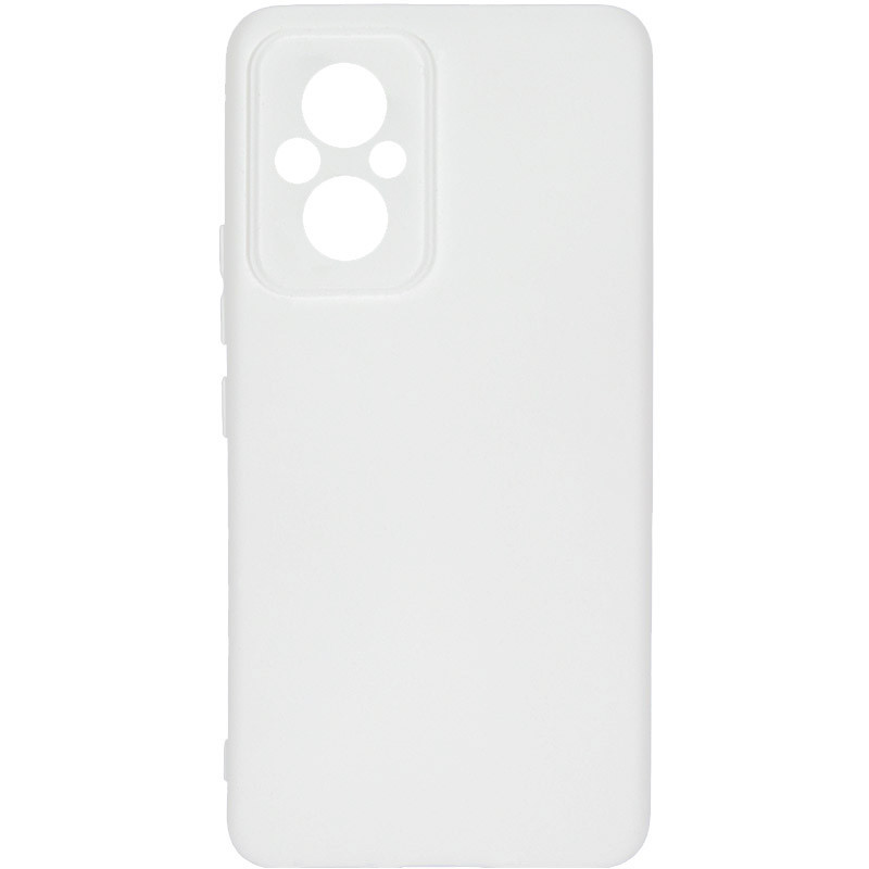 Чохол Silicone Cover Lakshmi Full Camera (AA) для Xiaomi Poco M5 | Мікрофібра Білий / White, фото 1