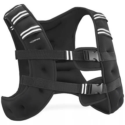 Жилет-обважнювач для тренувань Cornix Weight Vest 3 кг XR-0342 Black Poland, фото 1
