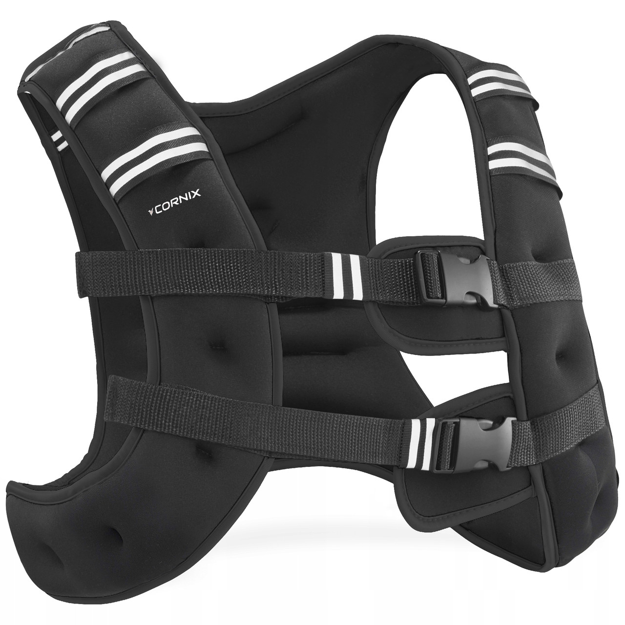 Жилет-обважнювач для тренувань Cornix Weight Vest 3 кг XR-0342 Black Poland