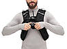 Жилет-обважнювач для тренувань Cornix Weight Vest 10 кг XR-0345 Black Poland, фото 6