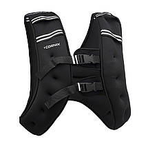 Жилет-обважнювач для тренувань Cornix Weight Vest 10 кг XR-0345 Black Poland, фото 3