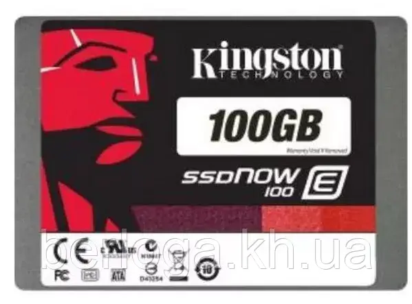 SSD накопичувач  Kingston SSDNow E100 100GB 2.5" SATAIII MLC (SE100S37/100G) б/в