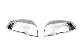 Накладки на дзеркала (2 шт нерж.) Carmos для BMW 2 серія F22/23 2014-2021 рр