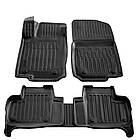 Коврики резиновые Stingray 3D (5 шт, полиуретан) для Mercedes GL/GLS сlass X166 2012-2019 гг