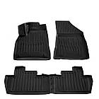 Коврики резиновые Stingray 3D (4 шт, полиуретан) для Peugeot 5008 2009-2016 гг