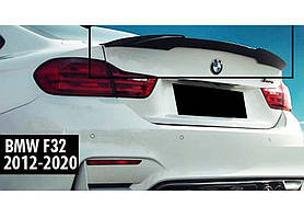 Спойлер DPT V-2 (чорний глянець) для BMW 4 серія F-32 2012-2020 рр