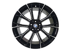Диски R20 Black+Milled ( різноширокі ) на бмв 3 Series F30 / F31 2011-2018 року