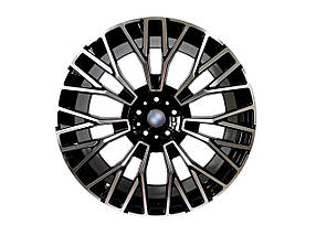 R21 Chrome Black ( різноширокі ) на бмв X5 F15 2013-2018 року