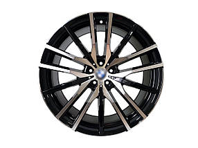 R21 Chrome Black ( різноширокі ) на бмв X5 F15 2013-2018 року