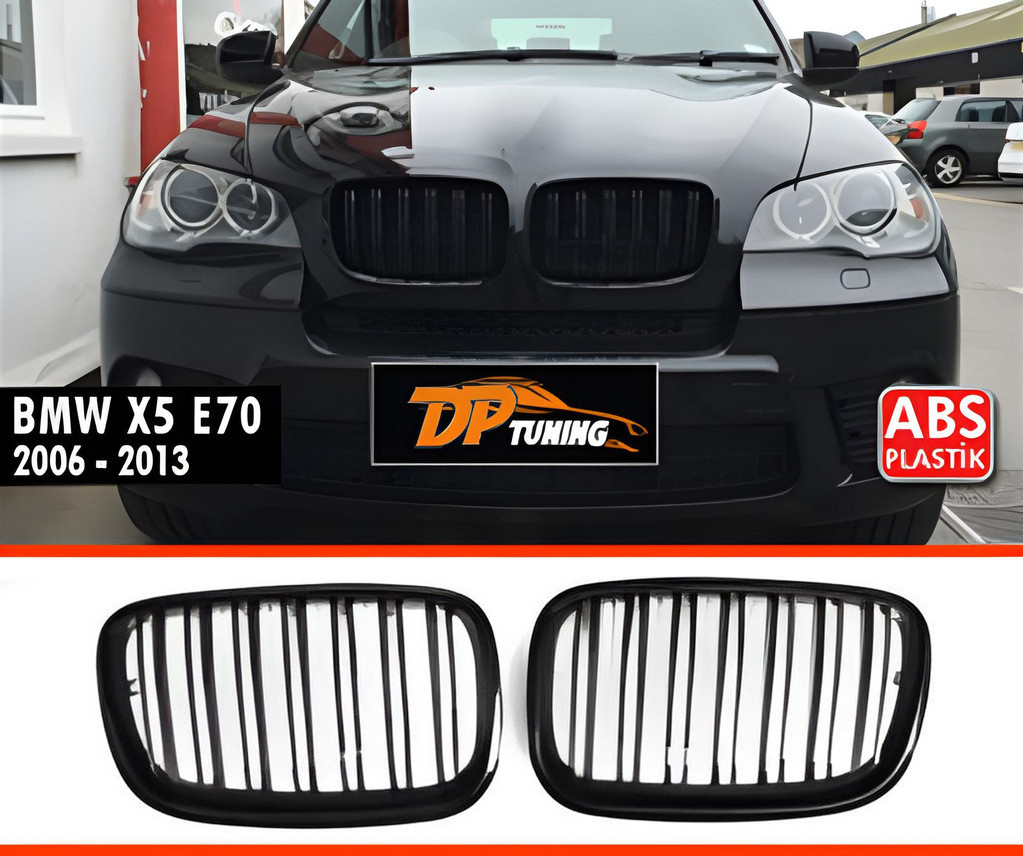 Ніздрі V1 (чорний глянець) для BMW X6 E-71 2008-2014 рр