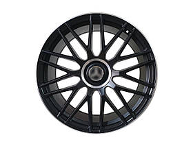 R22 Satin Black + Chrome ( різноширокі ) на Mercedes-Benz GL-Class X164 2006-2009 року