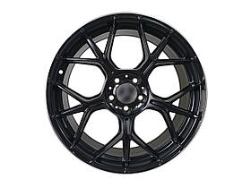 R19 Satin Black + Chrome ( різноширокі ) на Mercedes-Benz A-Class W176 2012-2015 року