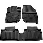 Коврики резиновые Stingray 3D (4 шт, полиуретан) для Dongfeng M-NV 2020- гг