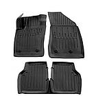 Коврики резиновые Stingray 3D (5 шт, полиуретан) для Jeep Compass 2016- гг