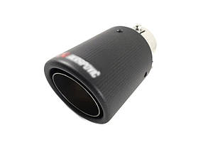 Насадки на вихлоп Carbon ( матовий ) 54mm To 76mm на Akrapovič Akrapovič