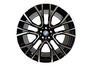 Диски R22 Chrome Black ( різноширокі ) на бмв X5 F15 2013-2018 року