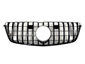Решітка радіатора Full Black GT на мерседес GL-клас X166 2012-2015 року