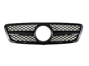 Решітка радіатора ALL Black SL на мерседес C-клас W203 2000-2007 року