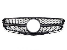 Решітка радіатора ALL Black SL на мерседес C-клас W204 2007-2014 року