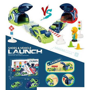 Набір з транспортом для хлопчика з пусковим механізмом JY88035 G-Rich