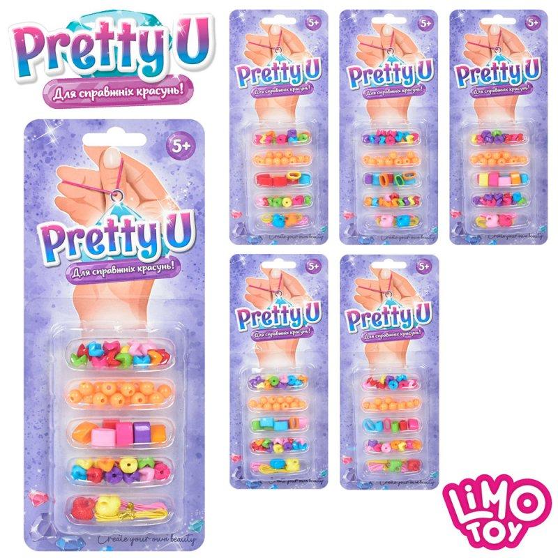 Набір "Pretty U" Бісер, намистини, підвіски, нитки M4981UA G-Rich, фото 1
