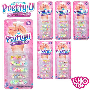 Набір "Pretty U" Бісер, намистини, підвіски, нитки M4975UA G-Rich