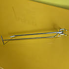 Гачки хромовані торгові одинарні 200 мм з цінникотримачем для перфораціі, шаг 25 мм, фото 6