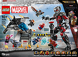 Конструктор LEGO Marvel Перший месник Протистояння Пригодницька битва 736 деталей, фото 3