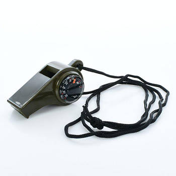 Свисток 6см, 3в1, на шнурку MS3706 G-Rich