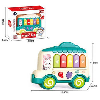 Іграшка Автобус, піаніно, музика BM2610 G-Rich
