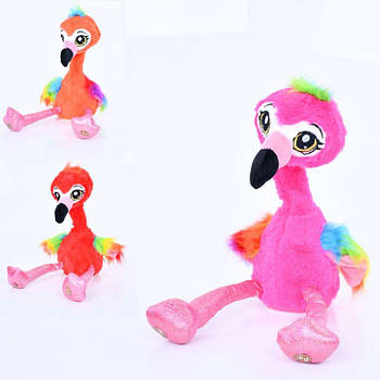 М'яка іграшка фламінго, 30см, повторюшка MP2361 G-Rich