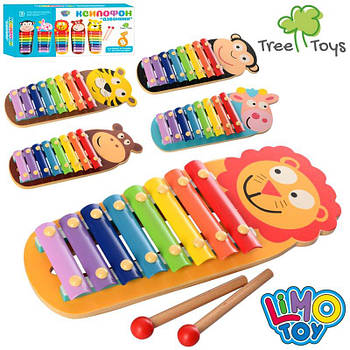 Дерев'яна іграшка ксилофон "Тварина" MD2377 G-Rich