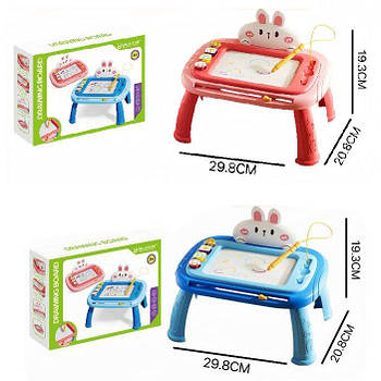 Кольорова дошка для малювання зі столиком 578-BP G-Rich