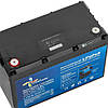 Тяговий акумулятор Weekender PR. 12V. 100A/h. LiFepo4. Дисплей. Bluetooth. Автопідігрів. З/П-30А. Акумулятор для човнового, фото 4
