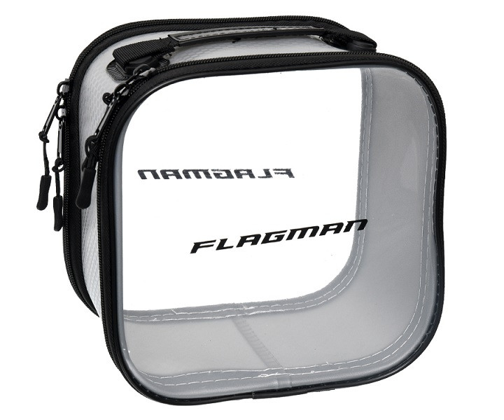Сумка для зберігання Flagman EVA Gray Woven Bag With Two Transparent Covers S 20x20x13см (FGEVA012)