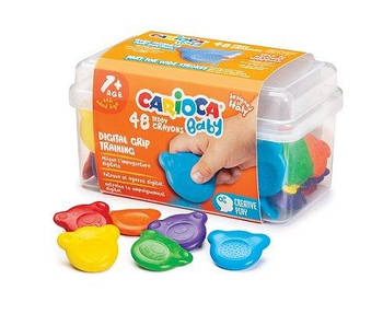Набір воскових крейд Carioca Baby 42958