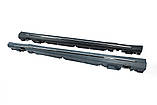 Боковые пороги AMG для Mercedes C-сlass W205 2014-2021 гг, фото 3