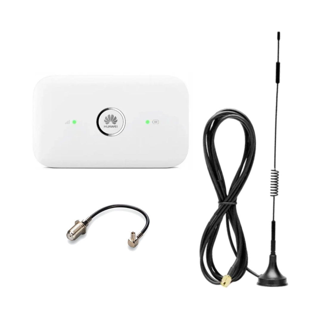 4G автомобільний WiFi комплект Huawei E5573s-856 + автомобільна антена 9 Дб з кабелем і перехідником