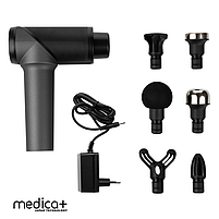 Перкусійний ручний масажер для тіла і м'язів Medica+ MassHand Pro 5.0, фото 7