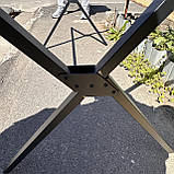 Складаний стіл 2 м для торгівлі та подій - міцний, мобільний, посилена основа, фото 3